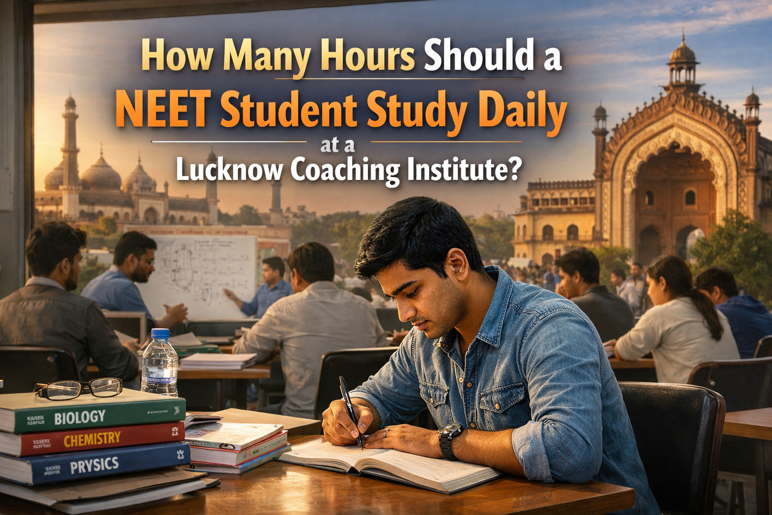 How Many Hours Should a NEET Student Study Daily at a Lucknow Coaching Institute?